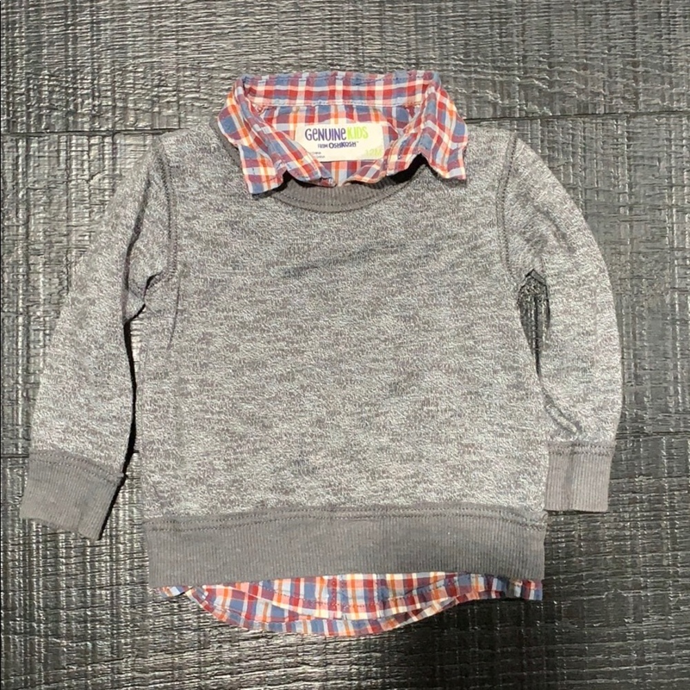 Genuine Kids boys 12M light sweater